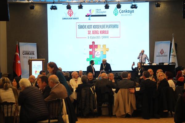 Türkiye Kent Konseyleri Platformu 32.Genel Kurulu Ankara'da Gerçekleşti