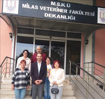 HAYVAN HAKLARI ÇALIŞMA GRUBU’NDAN VETERİNER FAKÜLTESİ’NE ZİYARET